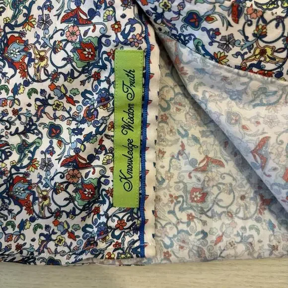 Men’s Robert Graham Short Sleeve Button Down Tailored Fit Size Large Colorful - Picture 7 of 7